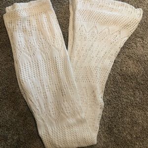 Mary Grace Swim Crochet Bell Bottom Pants